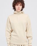  10.08.24 - VTG SWEAT HALF ZIP PULLOVER HOODIE - UNIQLO U 