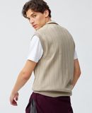  10.08.24 - VTG OVERSIZED KNIT VEST - GU BY UNIQLO 