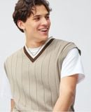  10.08.24 - VTG OVERSIZED KNIT VEST - GU BY UNIQLO 