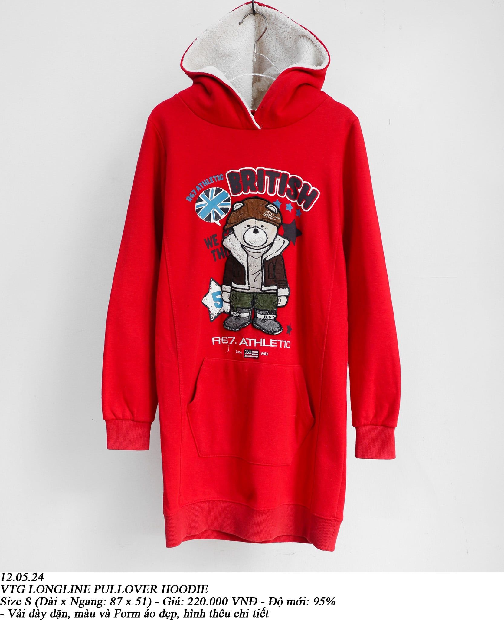  12.05.24 - VTG LONGLINE PULLOVER HOODIE 