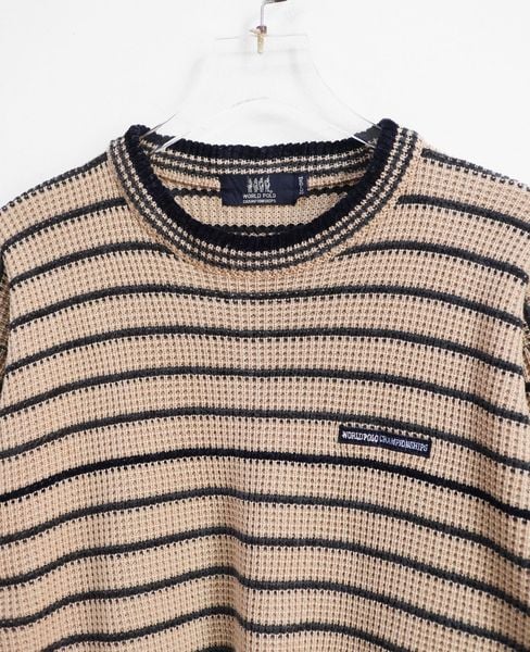  12.19.24 - VTG KNIT SWEATSHIRT - WORLD POLO CHAMPIONSHIPS 