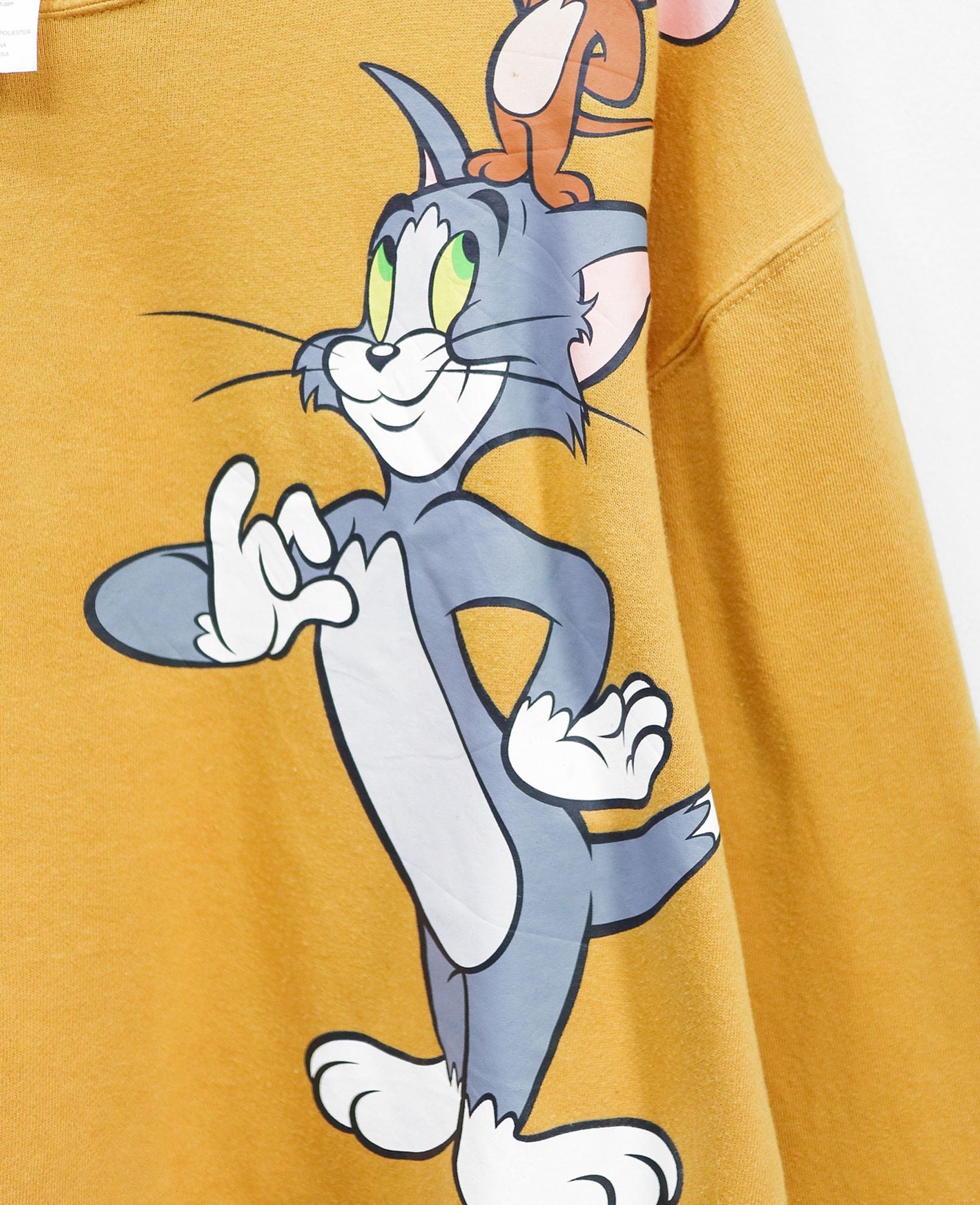 12.12..24 - VTG CROPPED SWEATSHIRT - TOM & JERRY 2021 