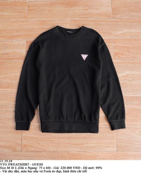  11.19.24 - VTG SWEATSHIRT - GUESS 