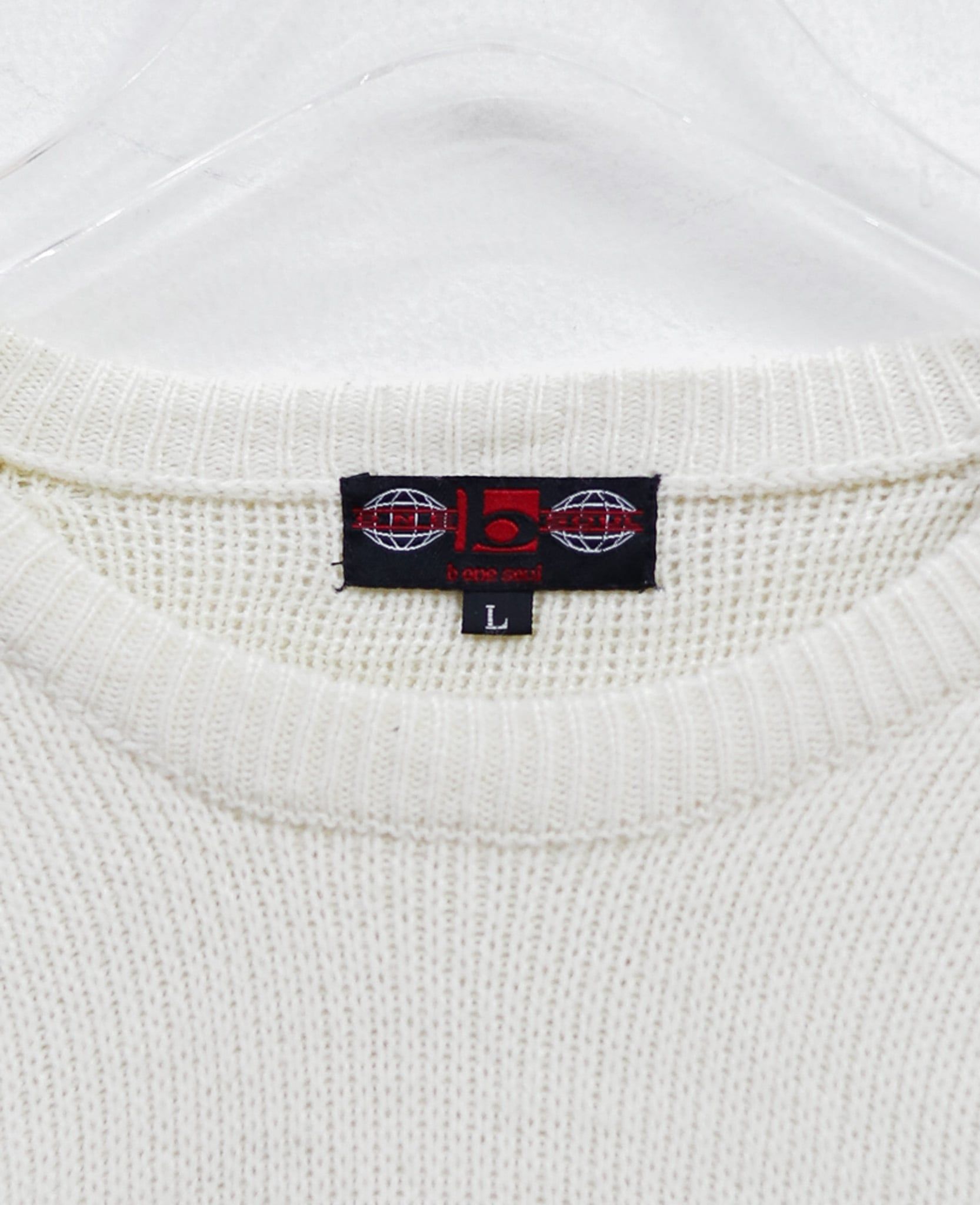  12.17.24 - VTG KNIT SWEATSHIRT - B ONE SOUL 