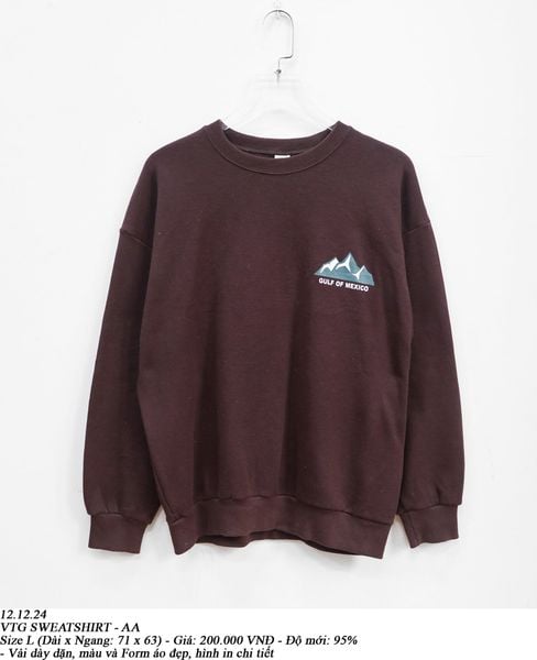  12.12..24 - VTG SWEATSHIRT - AA 