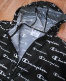  [PASS ĐỒ] - QUARTER ZIP WINDBREAKER JACKET - CHAMPION 