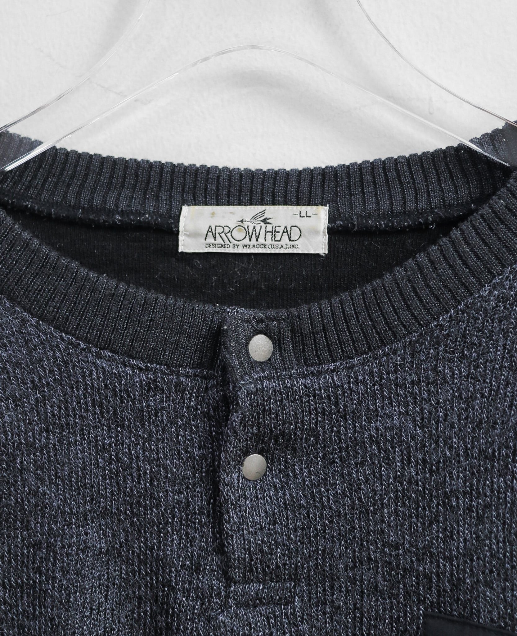  12.03.24 - VTG KNIT SWEATSHIRT - ARROWHEAD 