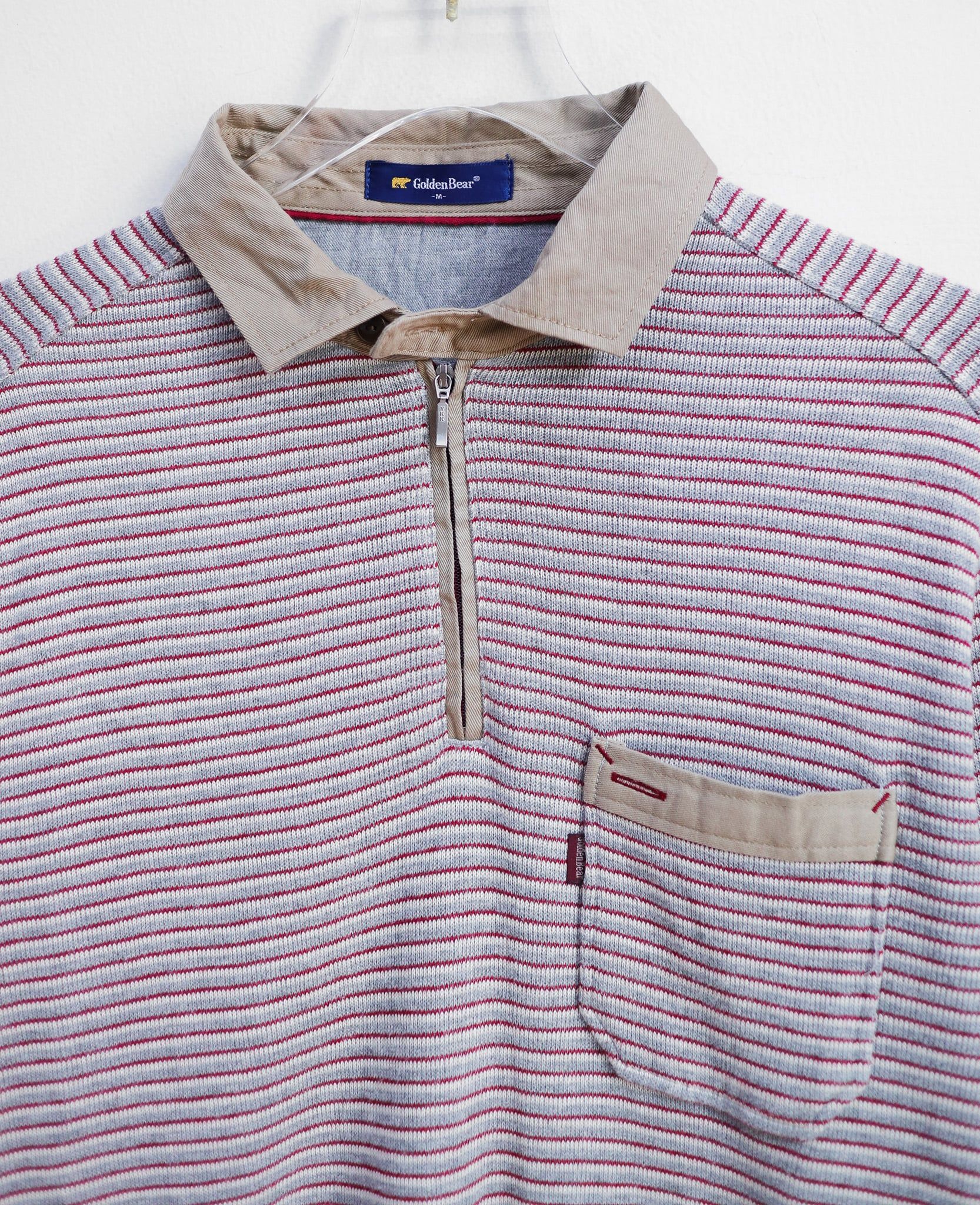  12.10.24 - VTG KNIT SWEATSHIRT - GOLDEN BEAR 