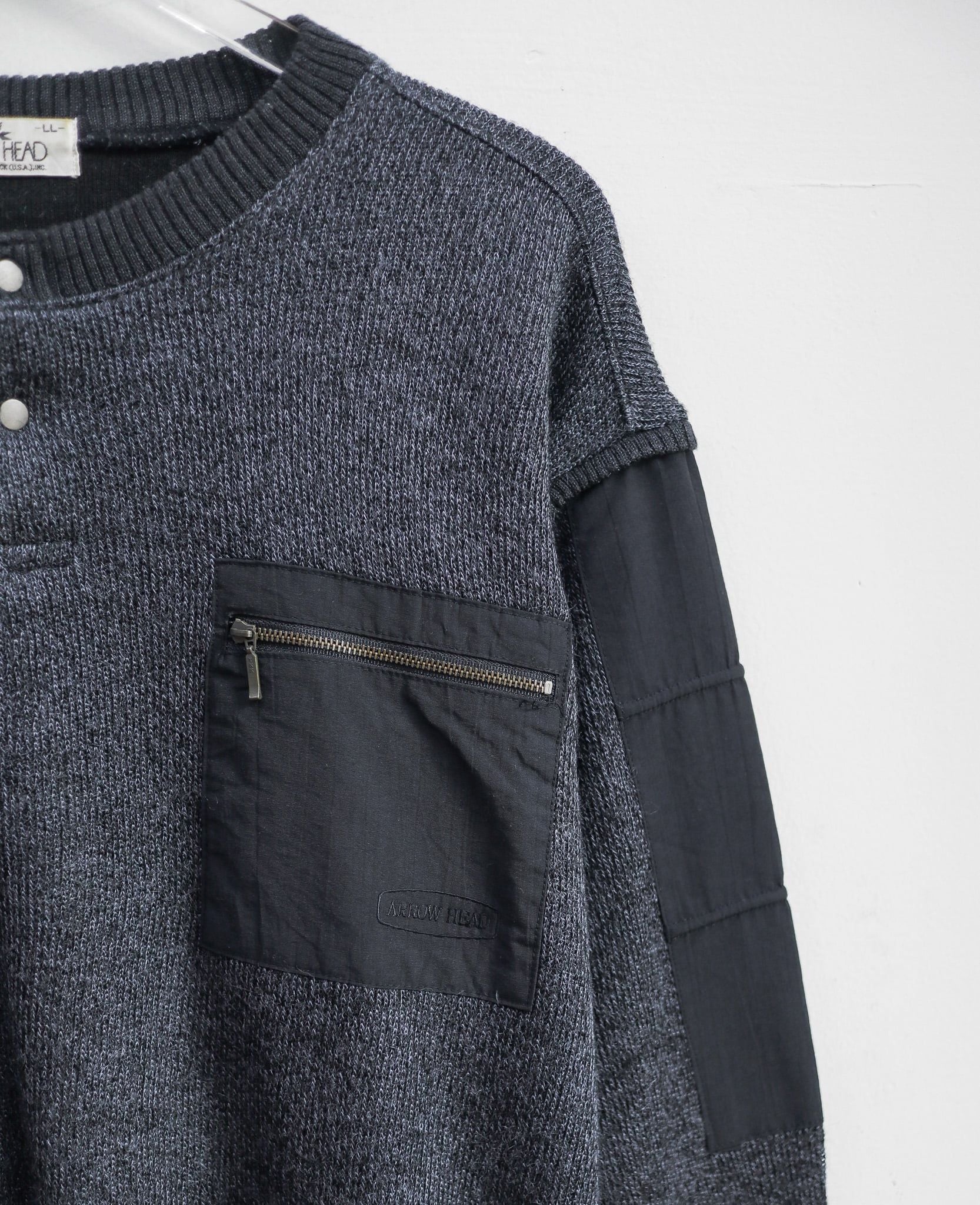  12.03.24 - VTG KNIT SWEATSHIRT - ARROWHEAD 