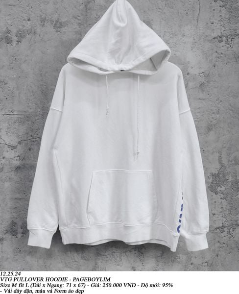  12.25.24 - VTG PULLOVER HOODIE - PAGEBOYLIM 