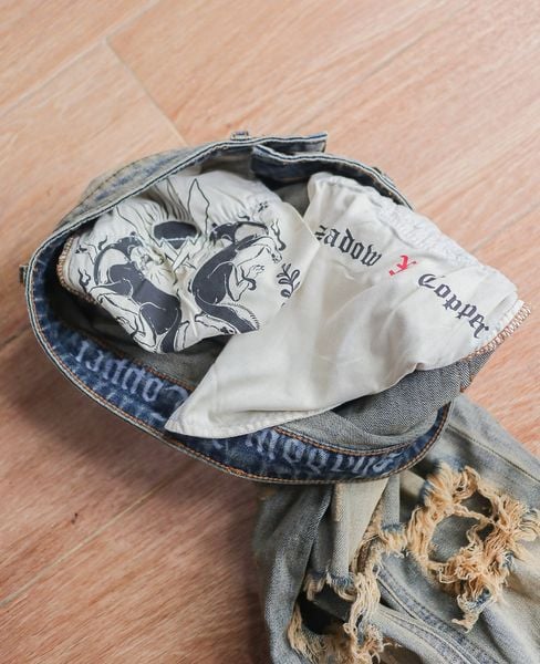  [PASS ĐỒ] - SKINNY DENIM PANTS - SHADOW X COPPER 