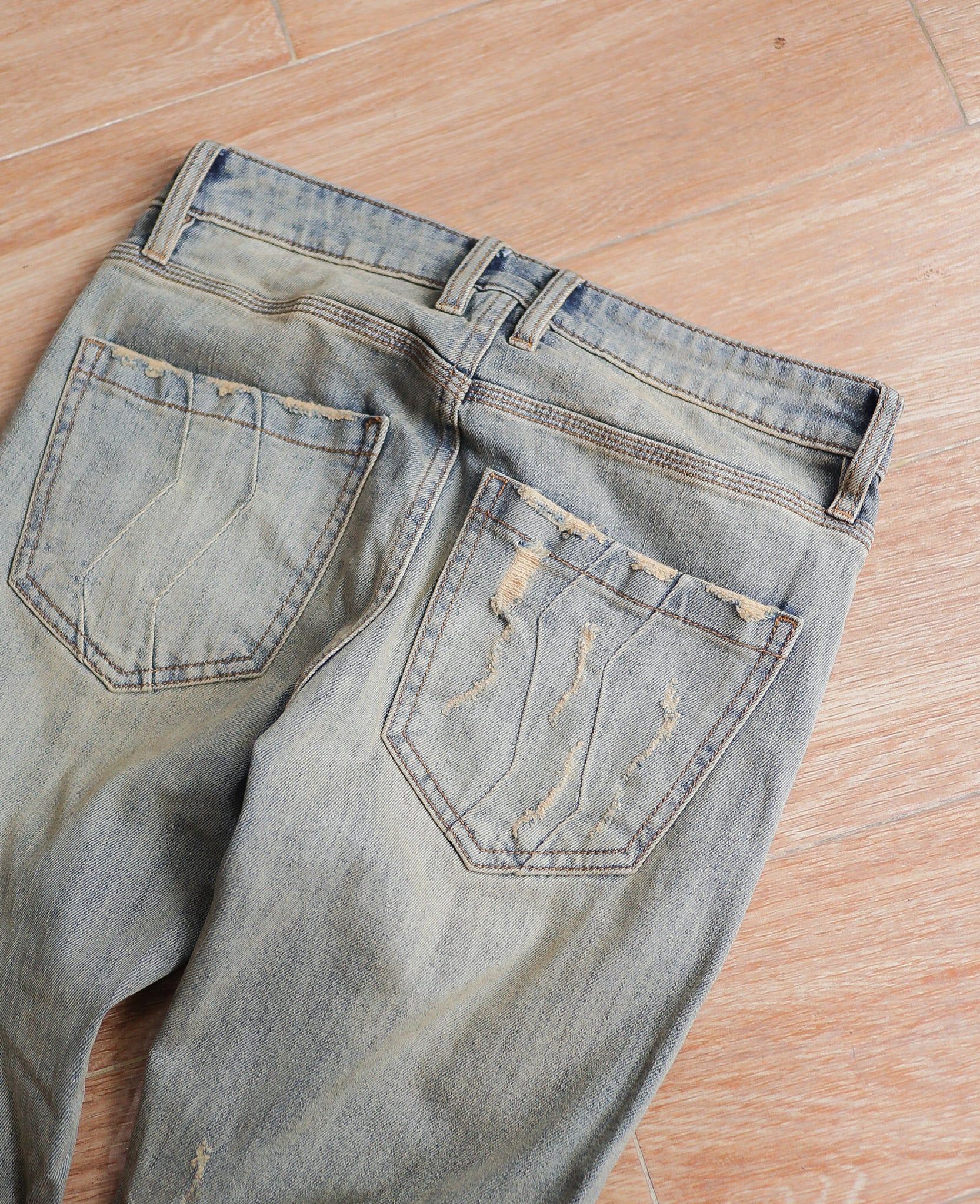  [PASS ĐỒ] - SKINNY DENIM PANTS - SHADOW X COPPER 