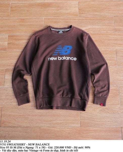  11.19.24 - VTG SWEATSHIRT - NEW BALANCE 