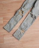  [PASS ĐỒ] - SKINNY DENIM PANTS - SHADOW X COPPER 