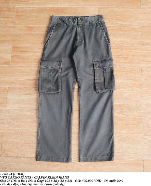  12.04.24 - VTG CARGO PANTS - CALVIN KLEIN JEANS 