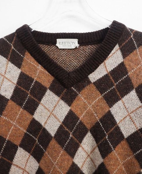  12.19.24 - VTG KNIT SWEATSHIRT - LEETON 