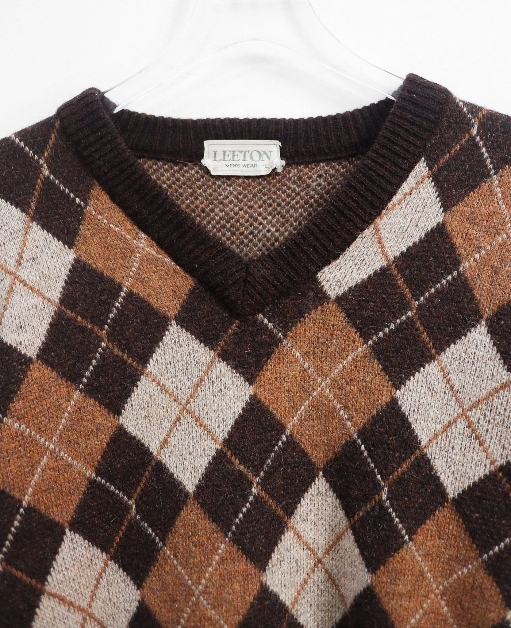  12.19.24 - VTG KNIT SWEATSHIRT - LEETON 
