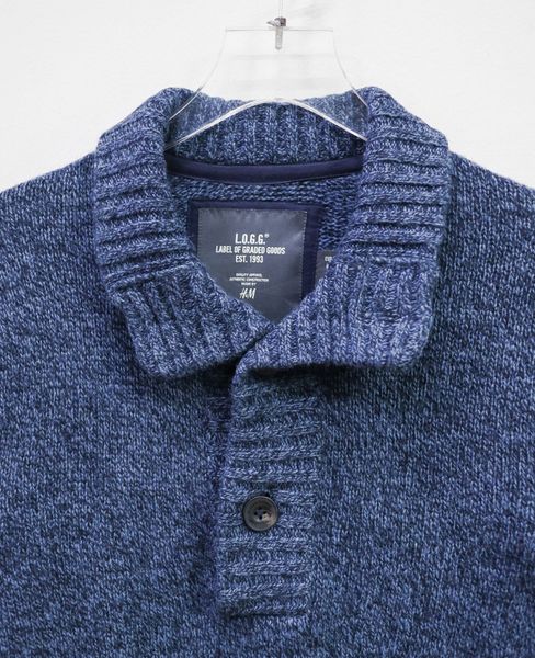  12.17.24 - VTG KNIT SWEATSHIRT - H&M DIVIDED 