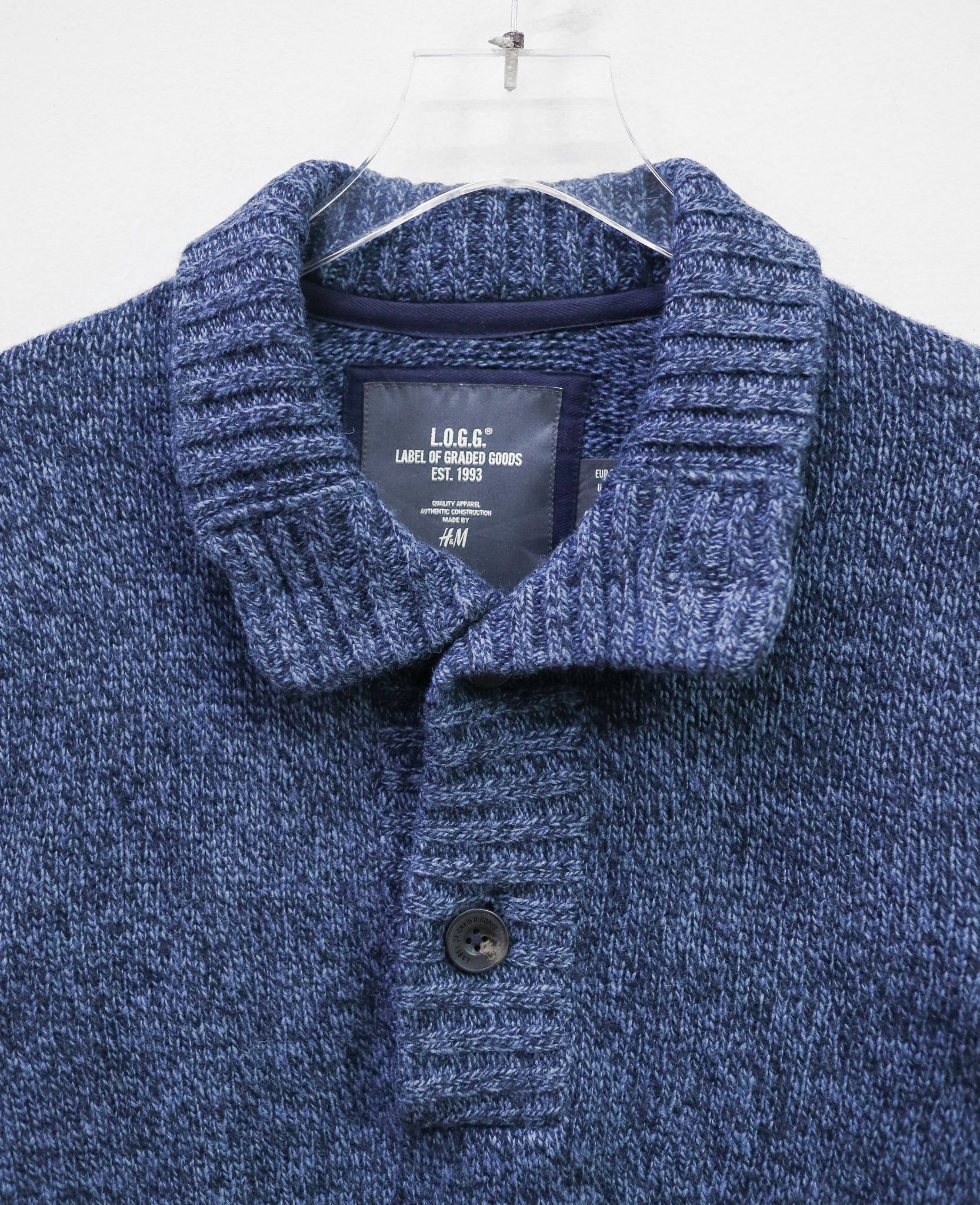  12.17.24 - VTG KNIT SWEATSHIRT - H&M DIVIDED 