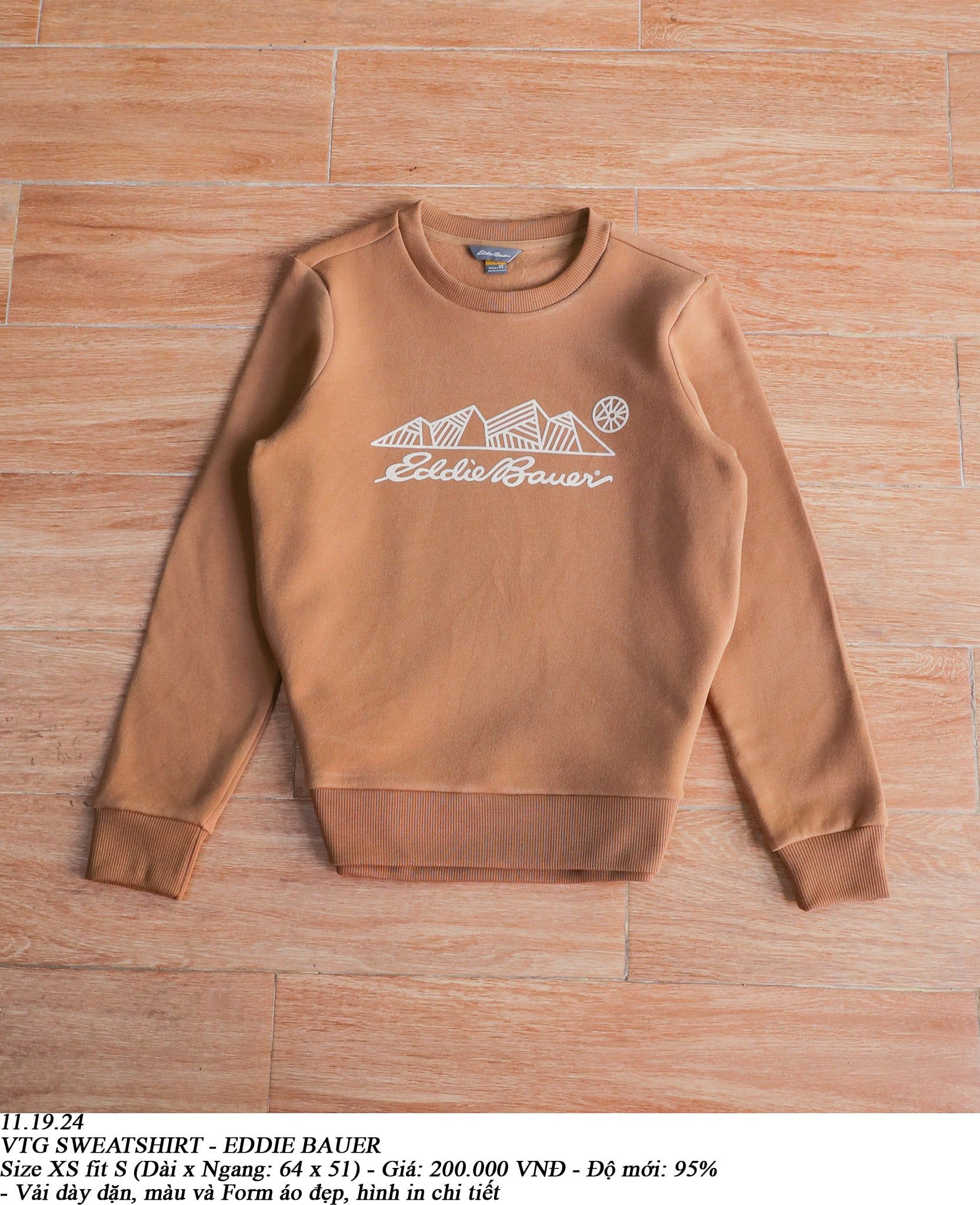  11.19.24 - VTG SWEATSHIRT - EDDIE BAUER 