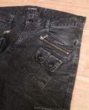  [PASS ĐỒ] - CROPPED DENIM CARGO PANTS - GLAMOUR 