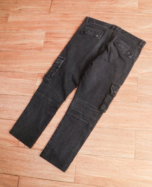  [PASS ĐỒ] - CROPPED DENIM CARGO PANTS - GLAMOUR 