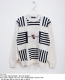  12.17.24 - VTG KNIT SWEATSHIRT - WILLIE WOOD 