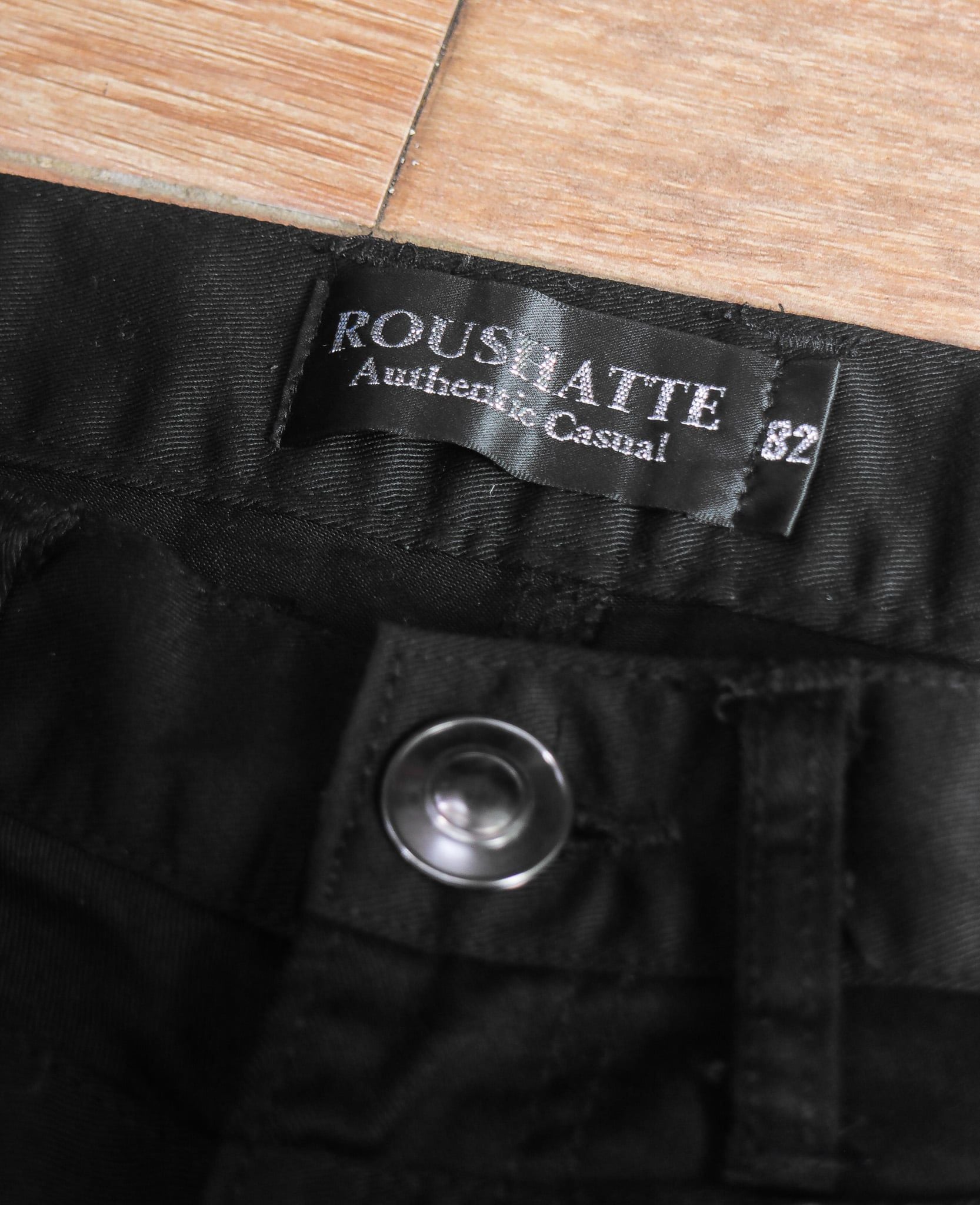  [PASS ĐỒ] - DOUBLE WAISTED TWILL PANTS - ROUSHATTE 