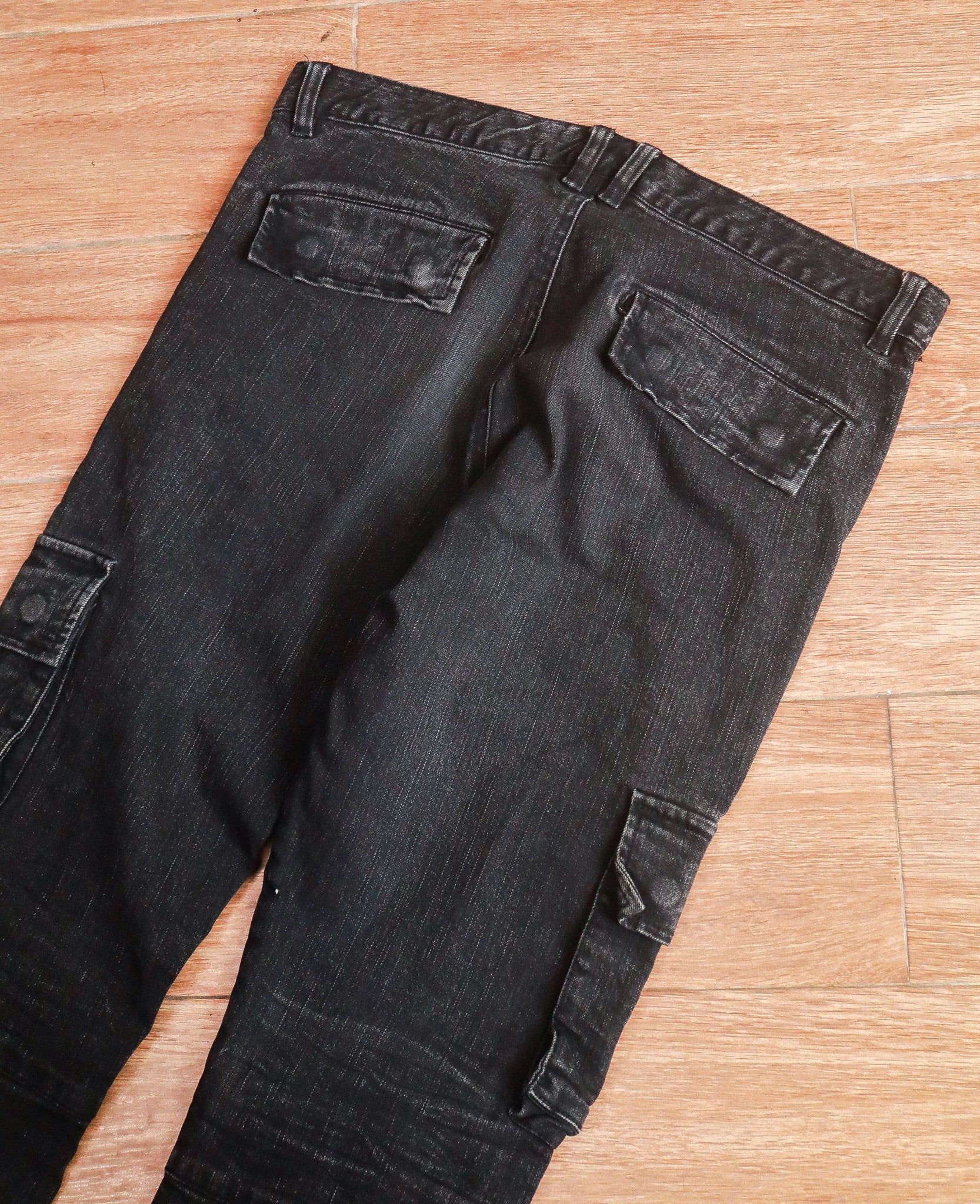  [PASS ĐỒ] - CROPPED DENIM CARGO PANTS - GLAMOUR 