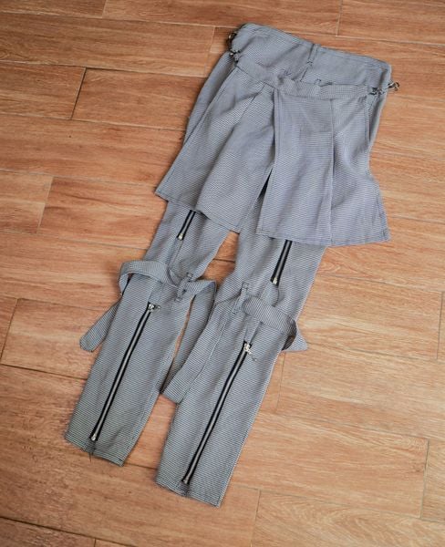  [PASS ĐỒ] - BONDAGE PUNK PANTS - NUDE JACK 