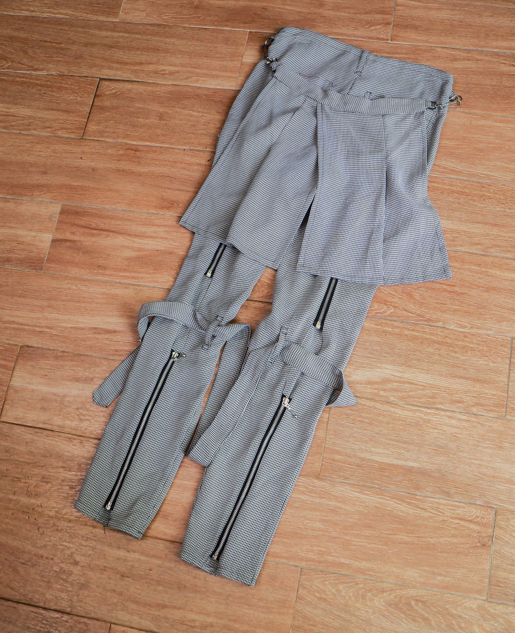  [PASS ĐỒ] - BONDAGE PUNK PANTS - NUDE JACK 