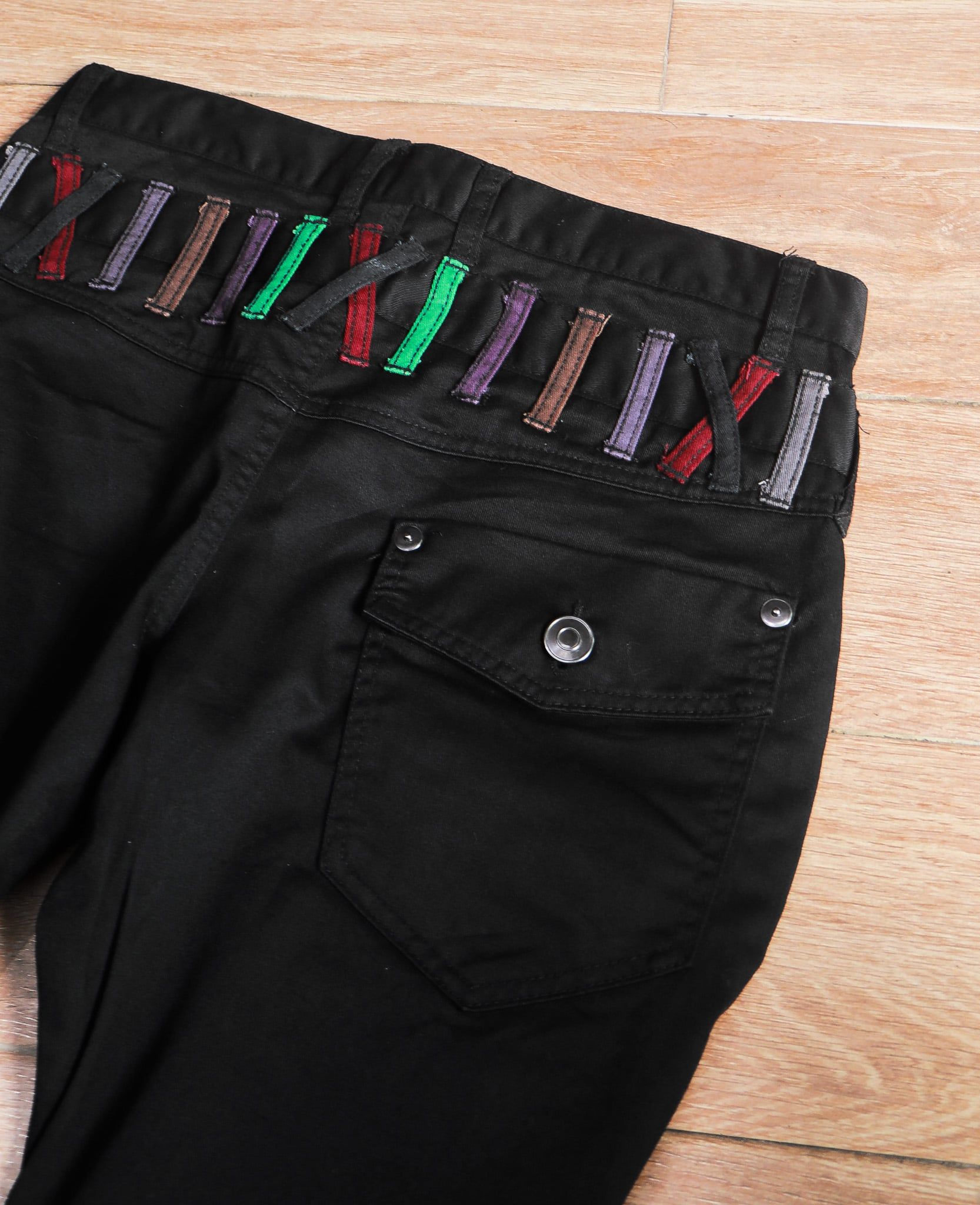  [PASS ĐỒ] - DOUBLE WAISTED TWILL PANTS - ROUSHATTE 