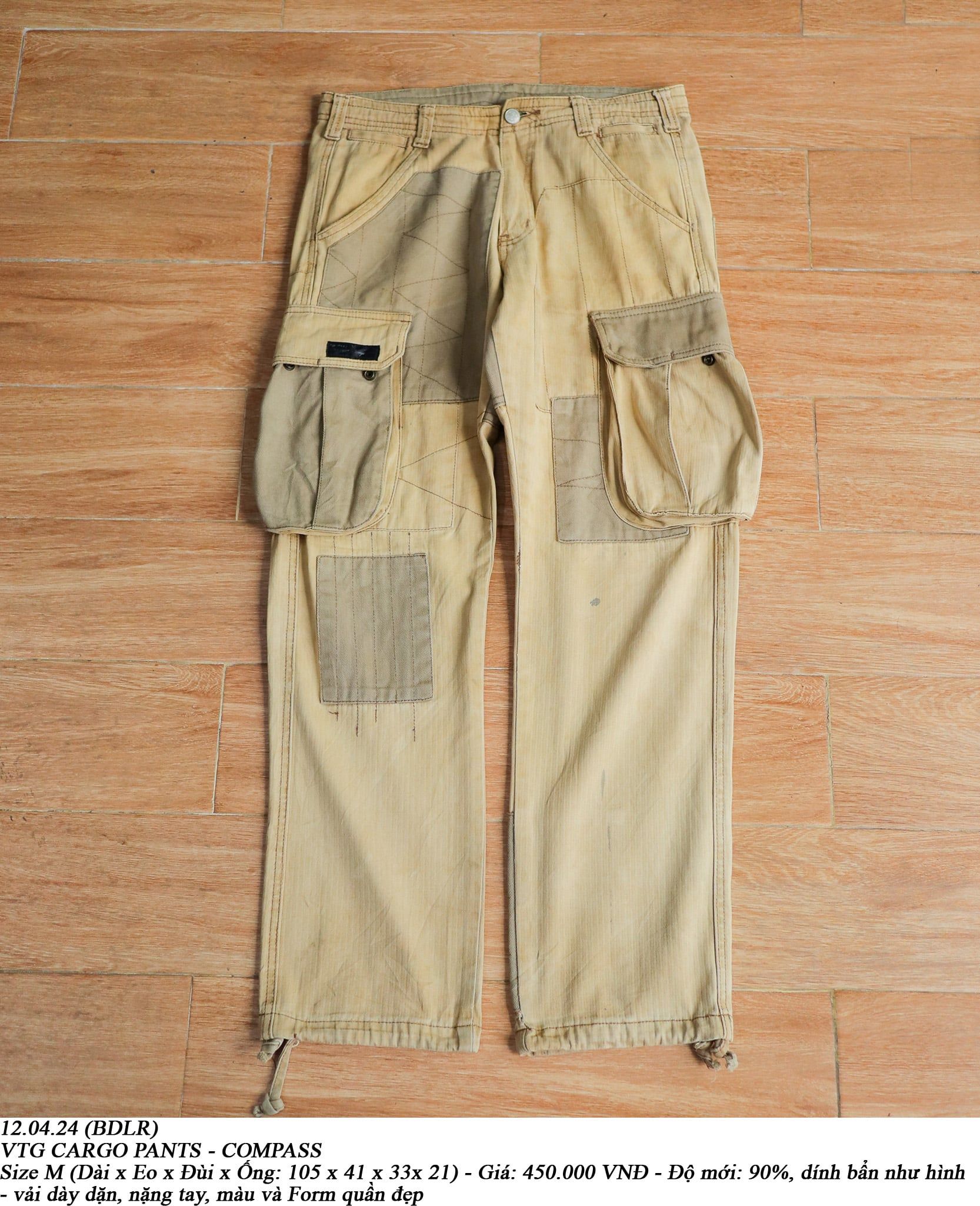  12.04.24 - VTG CARGO PANTS - COMPASS 