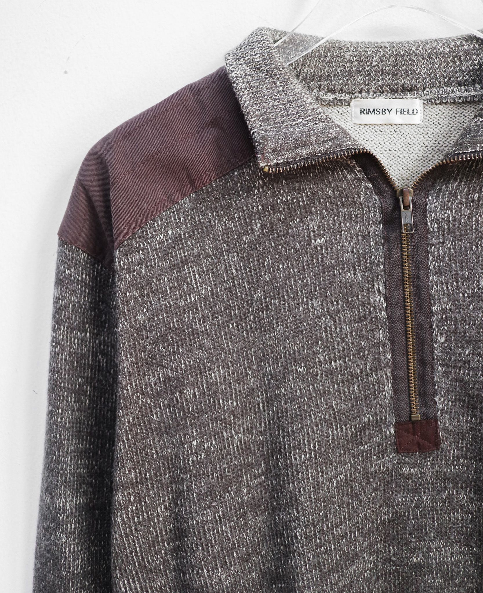  12.19.24 - VTG KNIT SWEATSHIRT - RIMSBY FIELD 