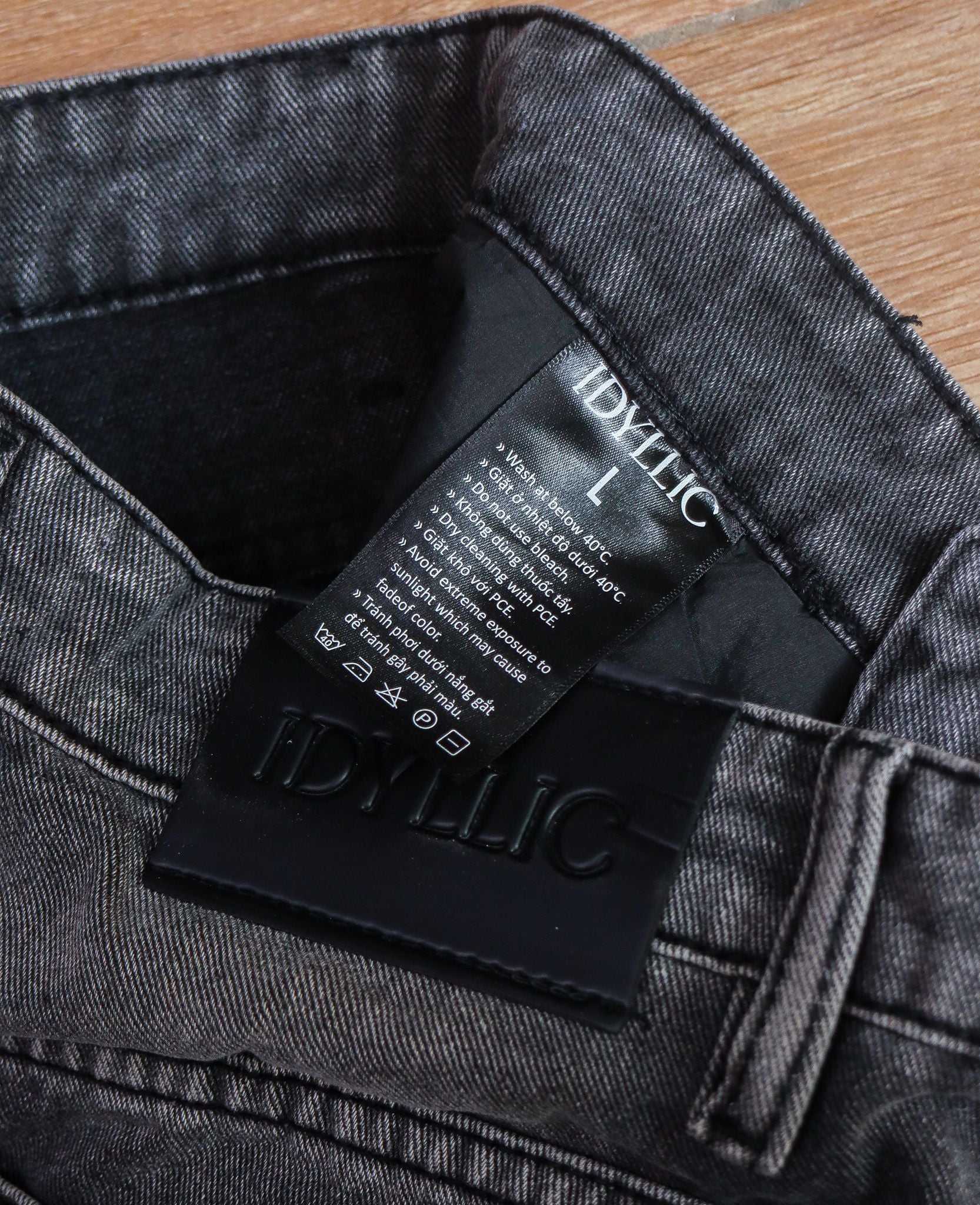  [PASS ĐỒ] - BAGGY DENIM PANTS - IDYLLIC 