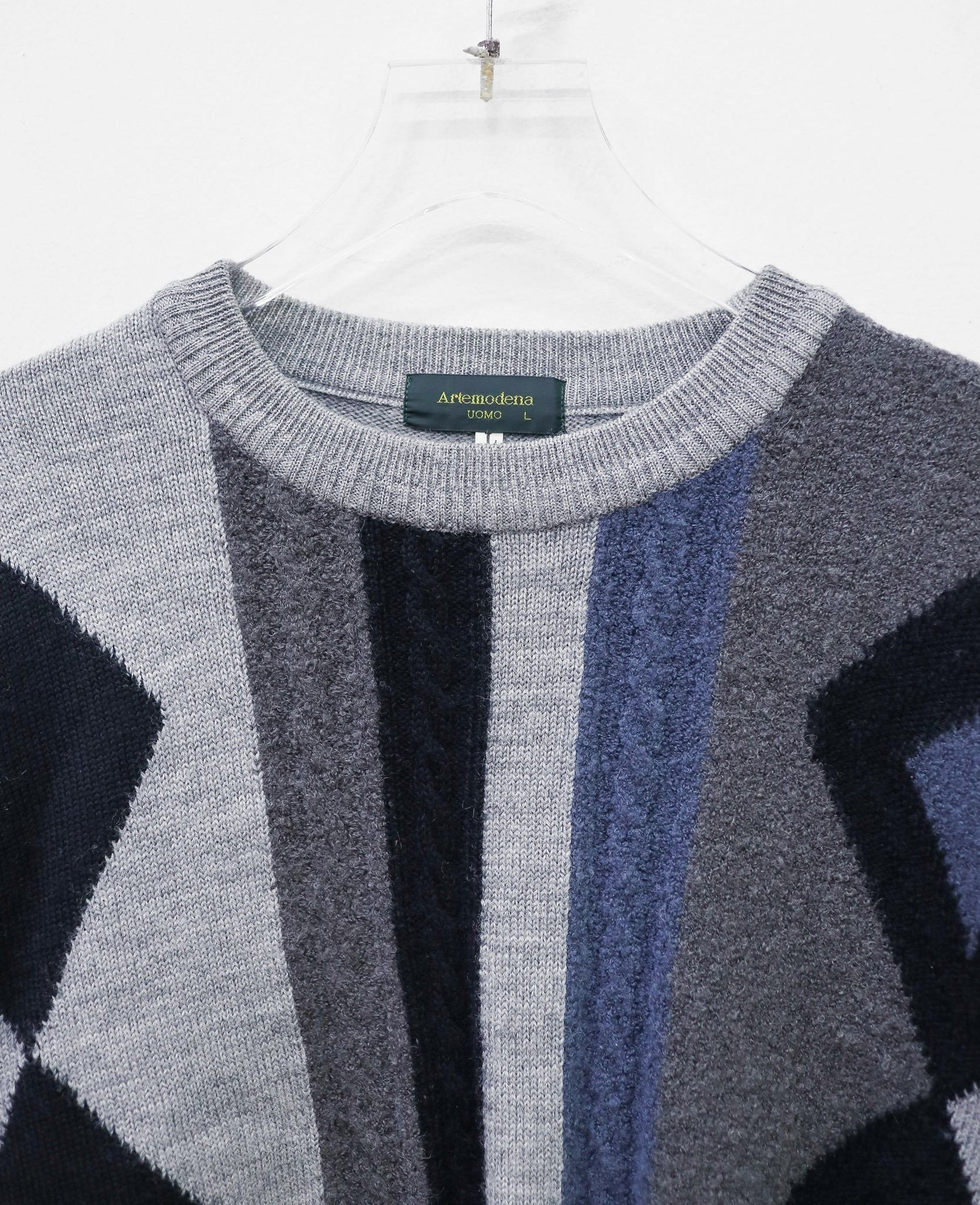  12.17.24 - VTG KNIT SWEATSHIRT - ARTEMODENA 