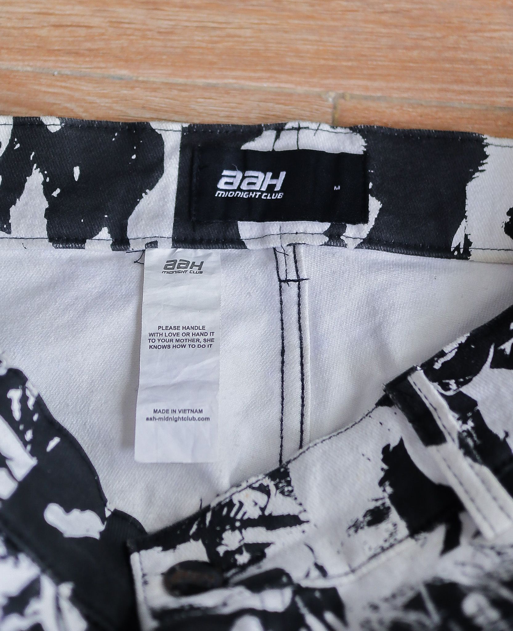  [PASS ĐỒ] - TWILL AOP PANTS - AAH 