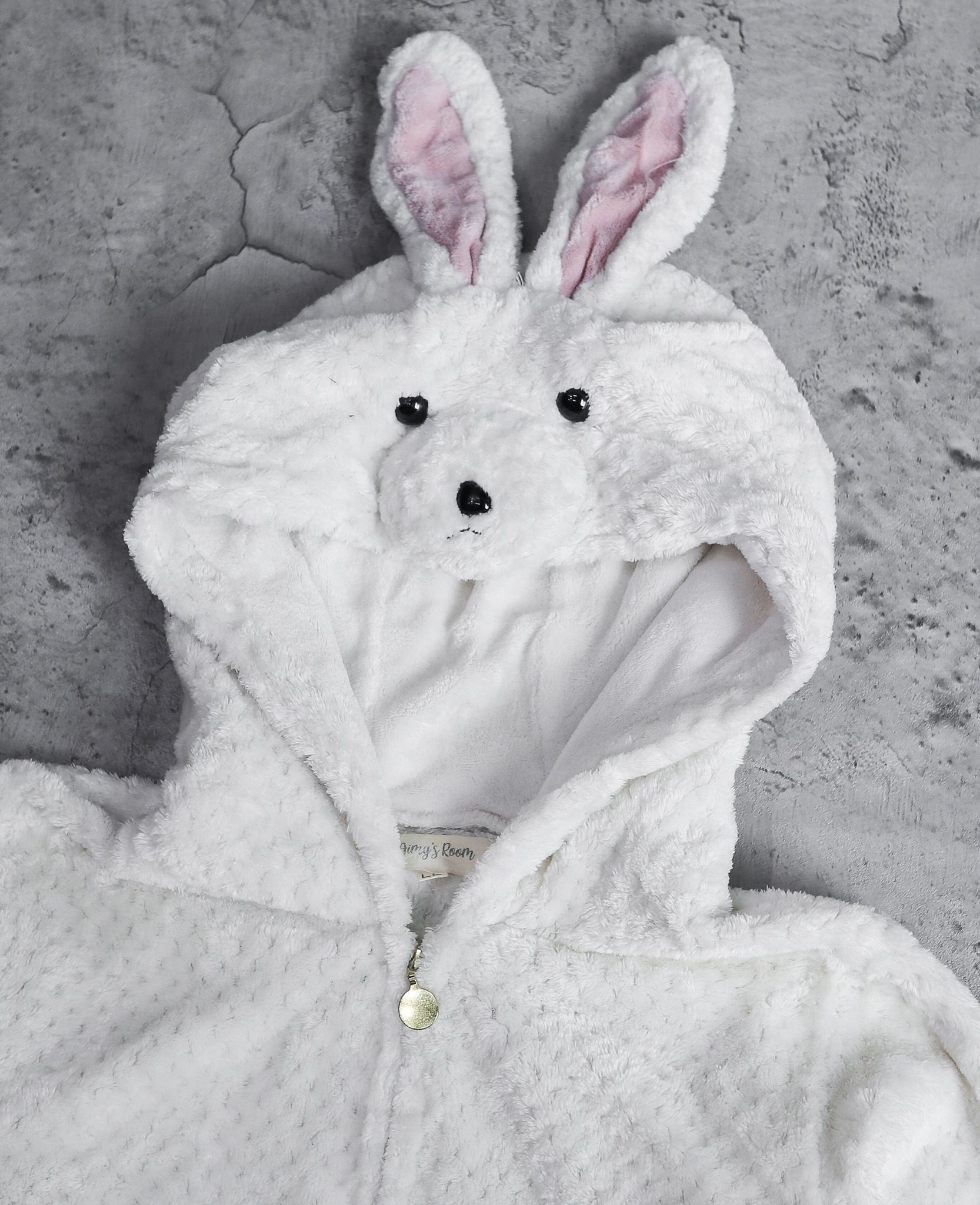  12.12.24 - VTG FLEECE ZIP UP HOODIE - AIMY'S ROOM 
