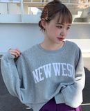  12.19.24 - VTG CROPPED WIDE BOWL SWEATSHIRT - RODEO CROWNS 