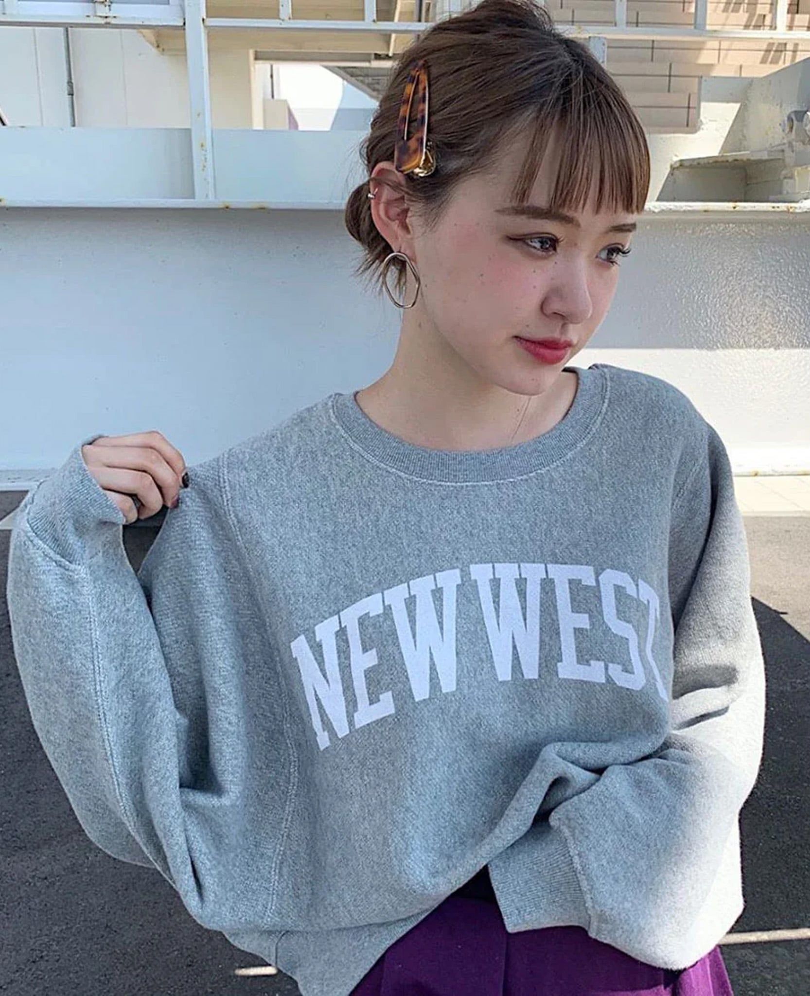  12.19.24 - VTG CROPPED WIDE BOWL SWEATSHIRT - RODEO CROWNS 