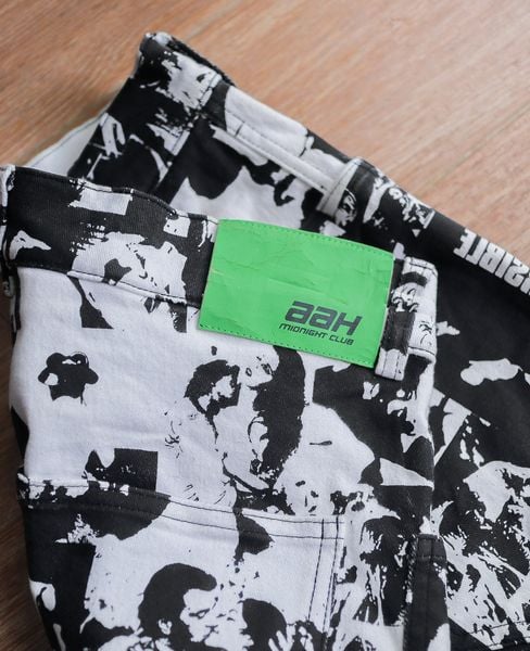  [PASS ĐỒ] - TWILL AOP PANTS - AAH 