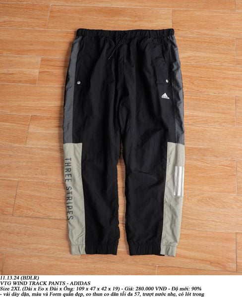  11.11.24 - VTG WIND TRACK PANTS - ADIDAS 