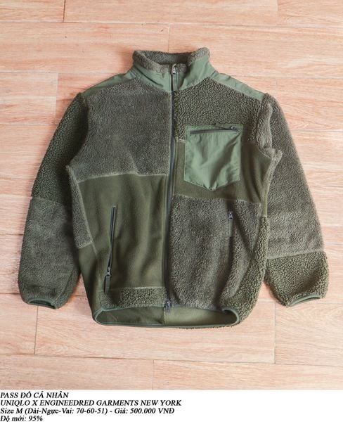  [PASS ĐỒ] - FLEECE JACKET - UNIQLO X ENGINEERED GARMENTS NEW YORK 