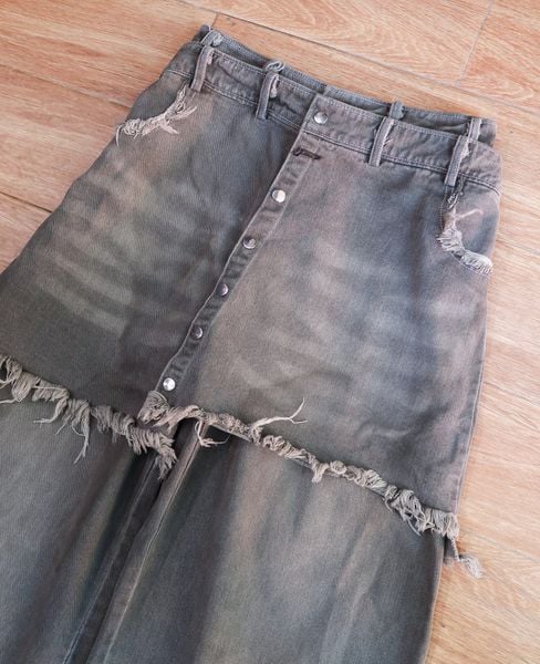  [PASS ĐỒ] - FLARED DENIM PANTS - PRSN 