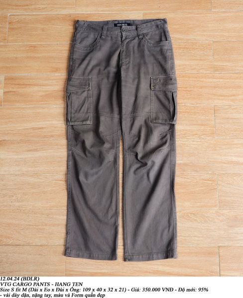  12.04.24 - VTG CARGO PANTS - HANG TEN 