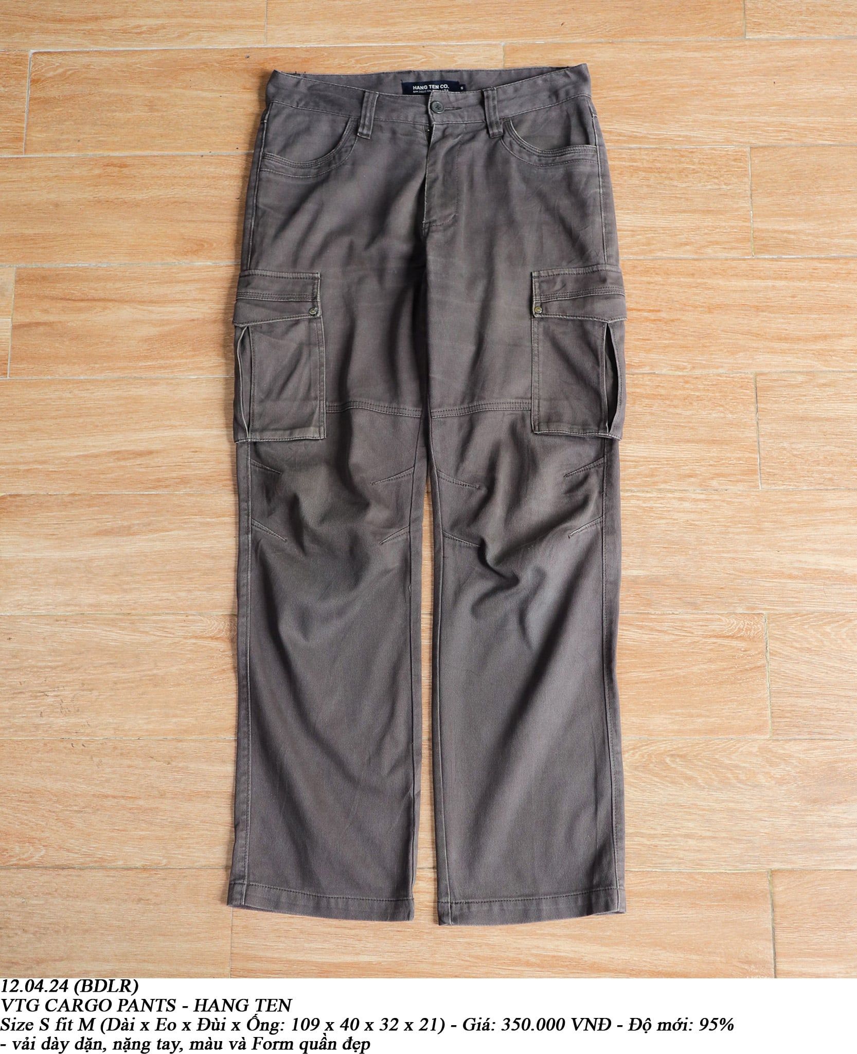  12.04.24 - VTG CARGO PANTS - HANG TEN 
