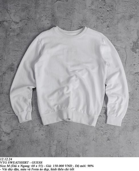  12.12..24 - VTG SWEATSHIRT - GUESS 