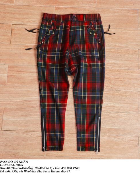  [PASS ĐỒ] - WOOL HAREM PANTS - GENERAL IDEAL 