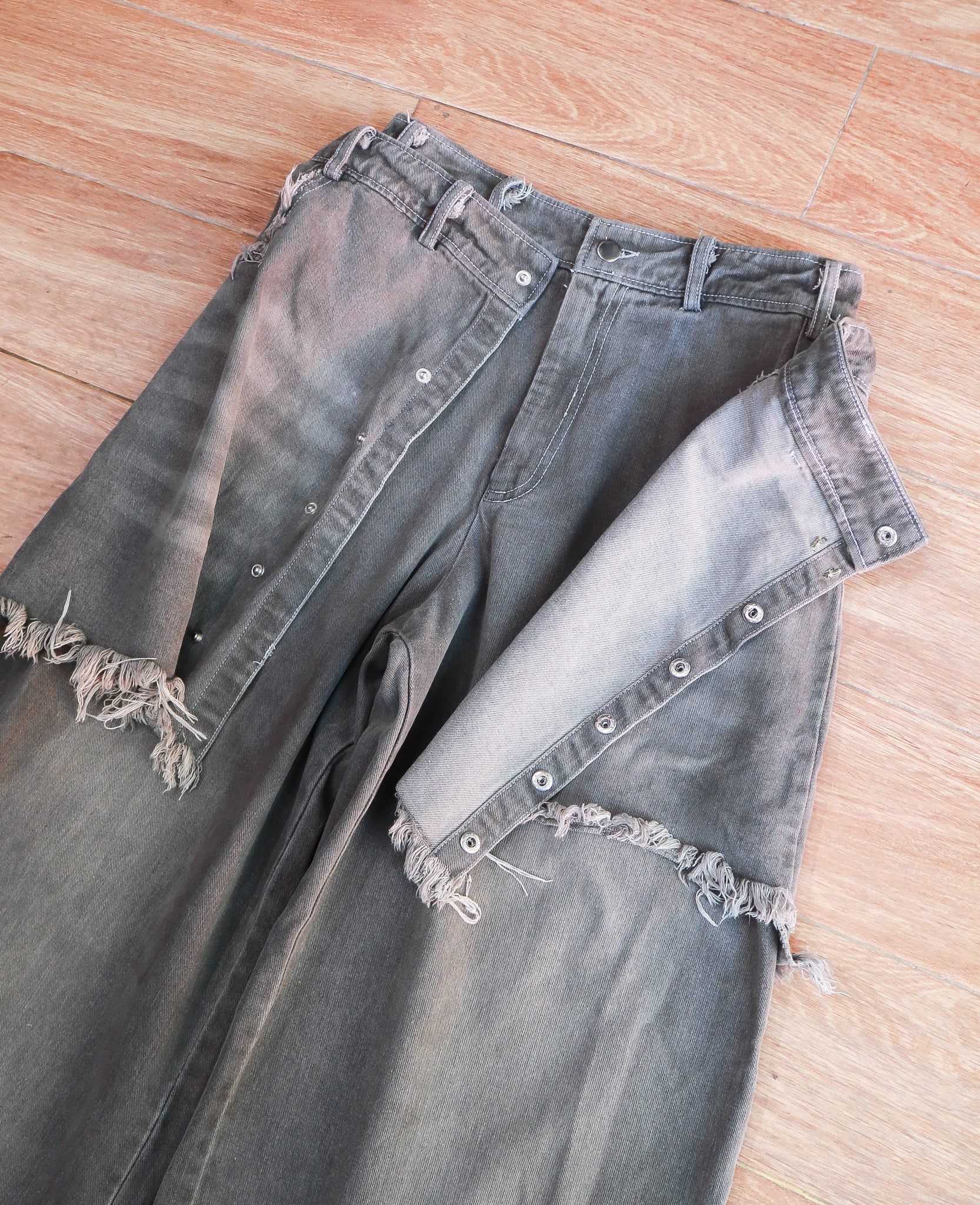  [PASS ĐỒ] - FLARED DENIM PANTS - PRSN 
