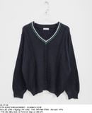  12.17.24 - VTG KNIT SWEATSHIRT - COSMO CLUB 